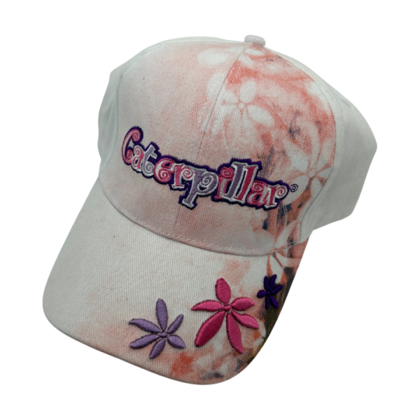 CAT flowery vintage Basecap